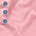 thumbnail image 5 of Bare Home Cozy Fleece Sheet Set - Extra Plush Polar Fleece - Deep Pocket - Twin, Light Pink, 5 of 10