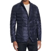 Michael Kors NEW Midnight Blue Men Size 2XL Quilted Windbreaker Jacket