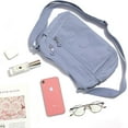 thumbnail image 4 of JennyShop Bolsa De Mensajería Ligera, Bolsas De Cuerpo Cruzado De Moda Para Mujeres Impermeable Bolsa De Bolsillo De Nylon Casual Bolsa De Bolsillo, 4 of 7