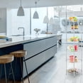 thumbnail image 4 of UBesGoo 6-Shelf  Wire Shelving Unit, Adjustable Steel Storage Rack Organizer for Kitchen Living Room, Capacity for 220 lbs, 4 of 7