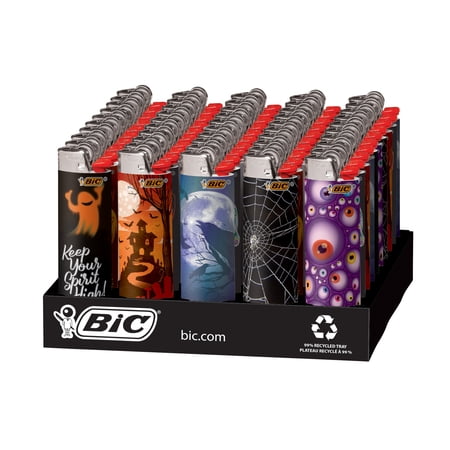 BIC Special Edition Spooky Series Lighters, 50-Count Tray