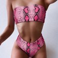 thumbnail image 2 of Bikini cómodo de dos piezas con estampado de serpiente para mujer OAVQHLG3B Store  lin121212, 2 of 4