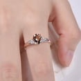 thumbnail image 6 of HeartsAndYou 1.03ct Natural Peach Morganite Solitaire Engagement Ring 14k SOLID Rose Gold, 6 of 9