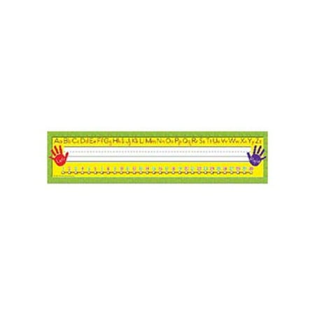 Teacher Created Resources Right/left Alphabet Super Jumbo Name Tag