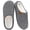 Grey, variant on Litfun Memory Foam Fuzzy Slippers for Women Curly Fleece House Shoes Cozy Warm Indoor Slippers, Grey