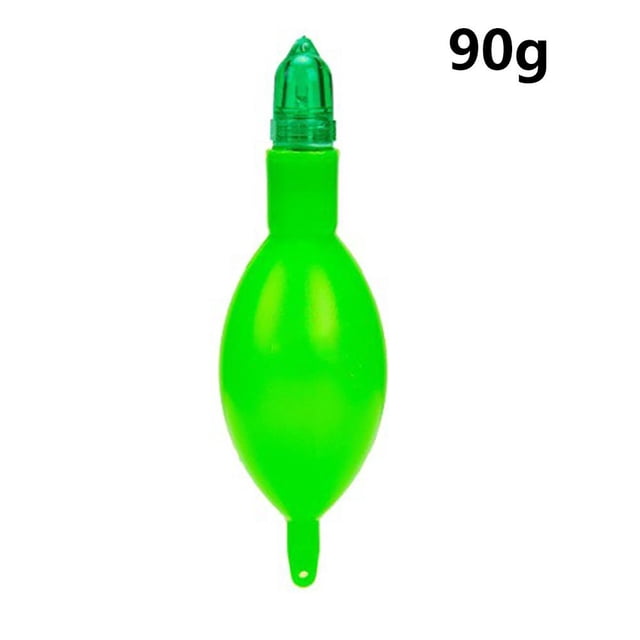 Flotador LED Pesca Drift Flotadores Pesca Bobber Impermeable Ligero (90g) verde