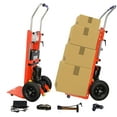 thumbnail image 1 of ‌RXFSP Electric Stair Climbing Hand Truck, 880lb Capacity, Heavy Duty, Rubber Tires, Folding Handle & Brakes, Ideal for Home & Commercial Use, 1 of 13