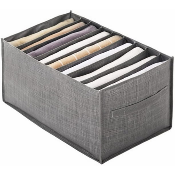 Fiudx Caja de Almacenamiento de Ropa Interior Plegable, Diseño de Malla, Organizador Compacto, Fácil de Plegar y Lavar, Clasificación Eficiente de Ropa, Almacenamiento En El Armario Del Hogar, Tamaño