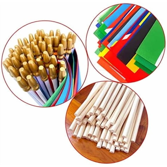 54 Pack Africa African Countries Flags Set on Wood Stick Small Mini Hand Held Flag,5x8 Inch$$Office