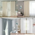 thumbnail image 5 of Yeyebest Black Curtain Rod for windows 30 to 62 inches, 1 inch Metal Curtain Rod Kit with Adjustable Brackets,Splicing Modern Hardware Curtain Rods, 5 of 7