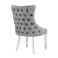 thumbnail image 2 of Plata Import - STONEFORT DINING CHAIR - STEEL LEGS IN GREY, 2 of 3