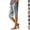 #03 Light Gray, variant on Linen Bermuda Shorts for Women Knee Length Summer Casual Elastic Waisted Side Split Button Shorts with Pockets 2026 ,L,Purple