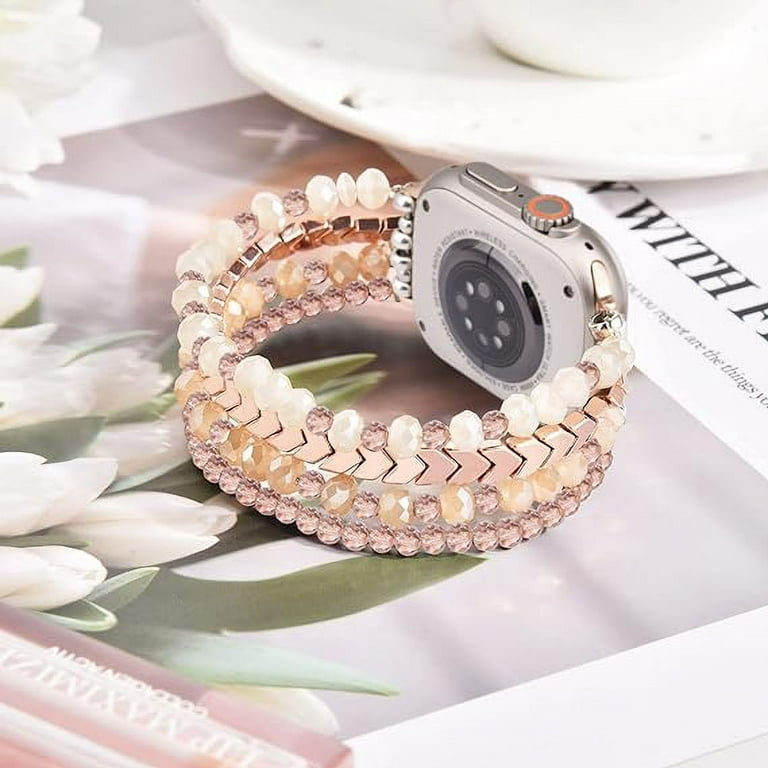 Apple watch beaded bracelet outlet