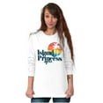 thumbnail image 3 of Puerto Rican Boricua Princess Latina Women Plus Size Long Sleeve Graphic Tee Brisco Brands 2X, 3 of 5