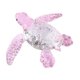thumbnail image 3 of Figura de mar de cristal Escultura multifuncional 12 x 8,8 x 3 cm Rosa, 3 of 9
