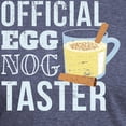 thumbnail image 3 of CafePress - Official Egg Nog Taster Distressed Chris T Shirt - Mens Tri-blend T-Shirt, 3 of 4