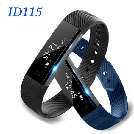 New Best ID115 Smart Band Bluetooth Bracelet Pedometer Fitness Tracker for Android iOS