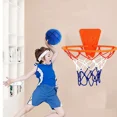 thumbnail image 2 of Indoor basketball hoop with net, no drilling required, wall-mounted, adjustable, 2 of 7