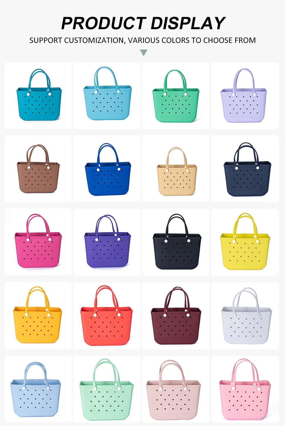 ROVTIULI Women's Waterproof Sandproof Beach Tote - Portable Washable Bag for Beach, Pool & Outdoor Use