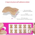 thumbnail image 4 of 50pcs Ingrown Toenail Corrector Stickers With Double Sided Tape Paronychia Corrector Pedicure Tools, 4 of 8