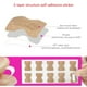 thumbnail image 4 of 50 Uds pegatinas correctoras de uñas encarnadas con cinta de doble cara corrector de paroniquia herramientas de pedicura, 4 of 8