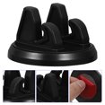thumbnail image 2 of EeaseCA Multifunctional Vehicle Mounted Mobile Phone Navigation Support Holder Silicone Car Adhesive GPS Desktop Stand Bracket for Phones (Black), 2 of 9