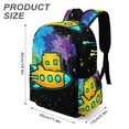 thumbnail image 2 of Geometry Dash Leisure Backpack 3D Printing Cute School Backpacks Outing Hiking Bag Travel Bag Daypack, 2 of 8