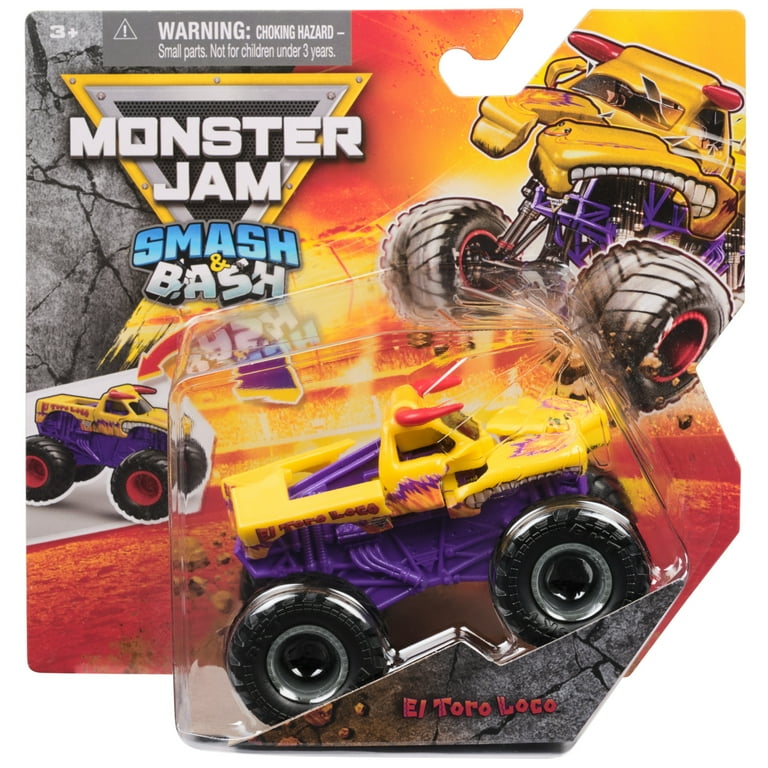 Monster Jam Smash & Bash Megalodon, 1:64 Scale - Walmart.com