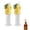 2PCS Green, variant on Water Bottle Spout Conversion Cap with Straw, Soda Can Lids with Straw, Plastic Straws Reusable, Flip Top Universal Spout Lid Converter, Straw Toppers