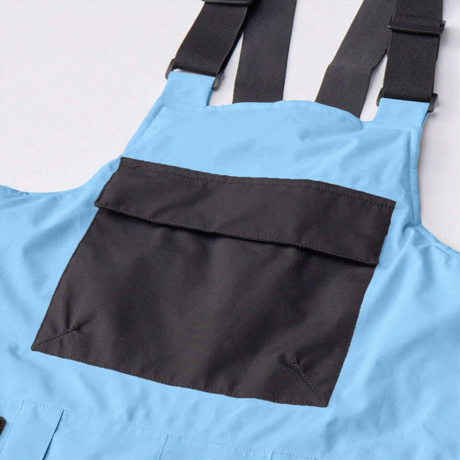 HCNTES Kids Waterproof Snow Bib Overalls Toddler Adjustable Strap Design Comfortable Winter Ski Wear(A01-Sky Blue,10-11 Years)