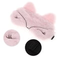 thumbnail image 3 of Unique Bargains Soft Fox Eyes Sleep Mask Eye Shade Cover for Rest and Travel Pink, 3 of 6
