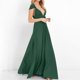 thumbnail image 5 of mfyjkho Vestidos para mujer, Vestido de mujer con falda larga, sin espalda, estilo vendaje, multiusos, de color liso y múltiples cuerdas Vestidos festivos l, 5 of 9