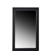 Waterhouse Loft Style Solid Wood Frame Mirror In a Dark Venge Finish 24''x36''