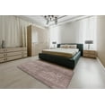 thumbnail image 4 of Ahgly Company Indoor Rectangle Mid-Century Modern Khaki Rose Pink Oriental Area Rugs, 5' x 8', 4 of 6