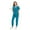 Lake blue, variant on Women's Scrubs Set - Stretchy Medical Uniform with Pockets, for Nurses & Doctors, S-XXL, Multi-Color