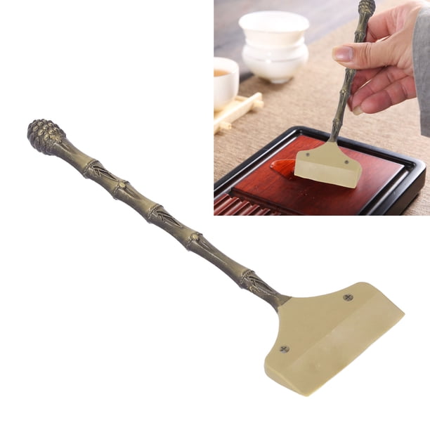 Cepillo Limpiador Cabezal de Cepillo de Limpieza de Bandeja de té Raspador de Agua Barredora de Limpieza de Bandeja de té ANGGREK Otros