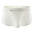 thumbnail image 4 of Bigersell Womens Cotton Panties Clearance Postpartum Underwear Cheeky Panty Style P-132 Nylon Brief Panties Lace Thong Briefs Mid Waist Women Cheeky Panties White XL, 4 of 7
