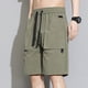 thumbnail image 1 of Pantalones largos para hombre, informales, diarios, para exteriores, playa, transpirables, 1 of 5