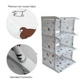 thumbnail image 4 of Yeacher 3 Tier Cubes Storage Organizer Multifunctional Storage Rack for Books Shoes Toys Green Plants, 4 of 8