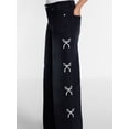 thumbnail image 4 of Madden NYC Women’s Ultra 90's Jeans with Bow Embroidery, 32'' Inseam, Sizes 00-18, 4 of 5