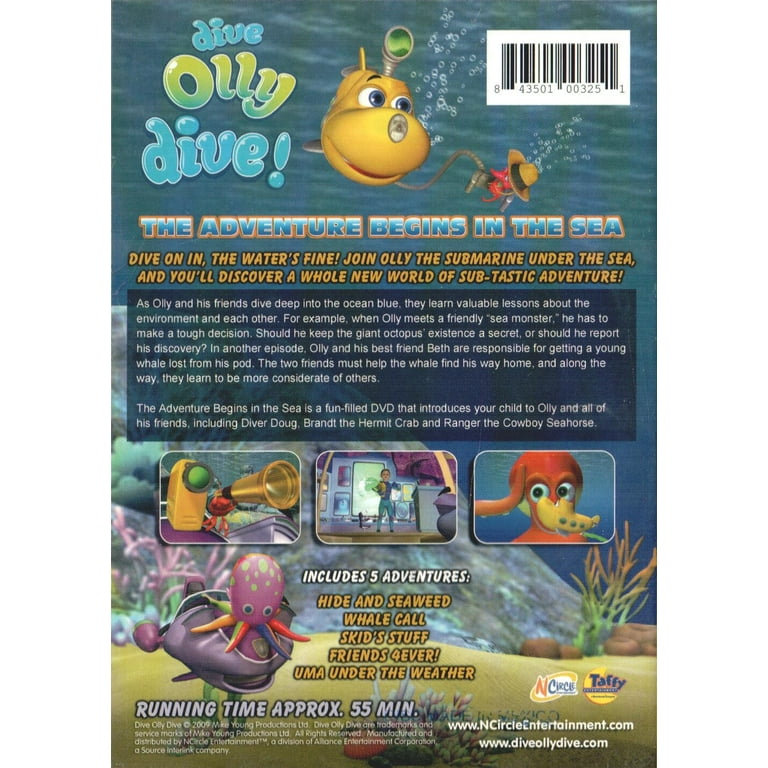 Adventure Begins in the Sea (DVD), Dive Olly Dive, Kids