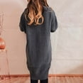thumbnail image 4 of Fesfesfes Cardigan for Women Casual V-Neck Long Sleeve Fall Sweater Cardigan Blouse Tops On Sale, 4 of 9