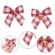 thumbnail image 4 of 10/20 piezas de mini lazos navideños para colgar en el árbol de Navidad, adornos navideños para el hogar, decoración de fiesta de Año Nuevo 2023, 4 of 5