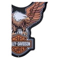 thumbnail image 2 of Harley-Davidson Embossed Tin Sign, Bar & Shield Eagle Shaped, 15.5 x 20 inches, Harley Davidson, 2 of 2
