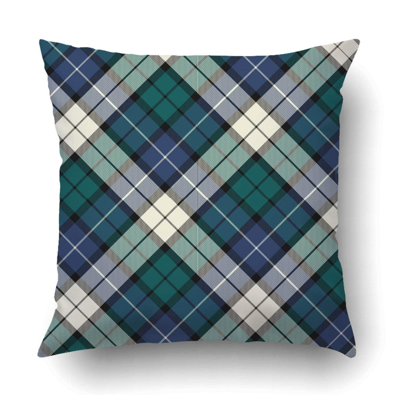 ARTJIA black watch plaid Pillowcase Throw Pillow Cover Case 18x18