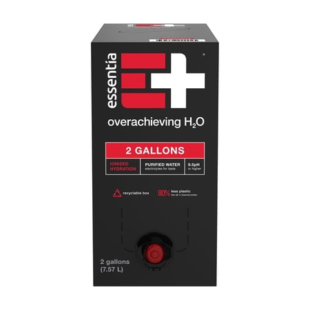 Essentia Water, 2 Gallon Box, Ionized Alkali 2 gallon