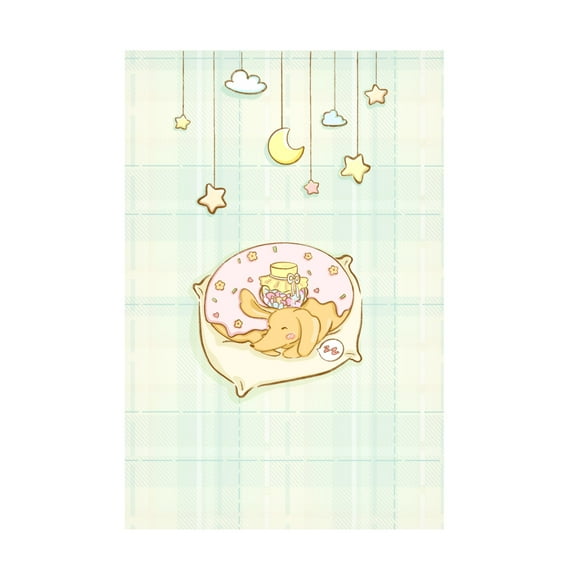 Trademark Fine Art Xuan Thai  Lovely Dachshund Dog Canvas Wall Art