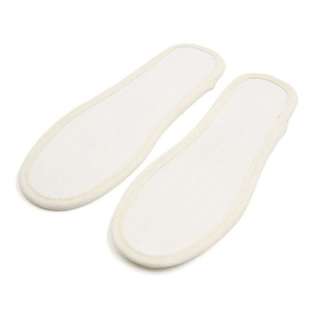 1 Pair Size 35 Loofah Odor-Resistant Shoe Insoles Sweaty Feet Solution