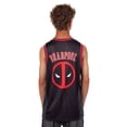 thumbnail image 4 of Marvel Deadpool Basketball Jersey Men's Dead Baller Athletic Gym Tank Top, 4 of 5