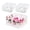 Clear 1+5/3Pcs, variant on 3pcs Pink Bento Cake Cupcake Combo Boxes Valentine's Day 1+2 Box With Clear Lid 2 Holes Pastry Sweets Baking Supplies For Valentine Wedding Birthday Party(pink 1+2/3pcs)